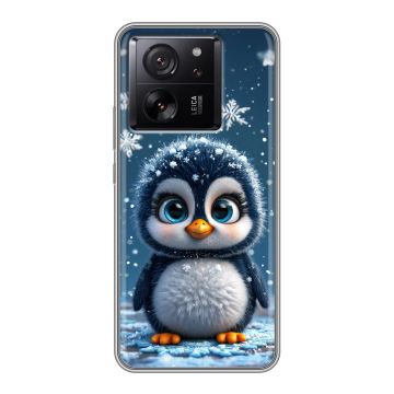 Силиконовый чехол на Xiaomi 13T с принтом Новый год Силиконовый чехол на Xiaomi 13T с принтом Новый год