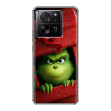 Силиконовый чехол на Xiaomi 13T с принтом Новый год Силиконовый чехол на Xiaomi 13T с принтом Новый год