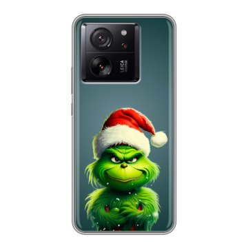 Силиконовый чехол на Xiaomi 13T с принтом Новый год