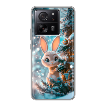 Силиконовый чехол на Xiaomi 13T с принтом Новый год