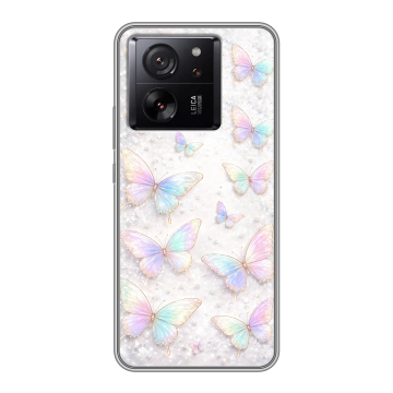 Силиконовый чехол на Xiaomi 13T с принтом женский