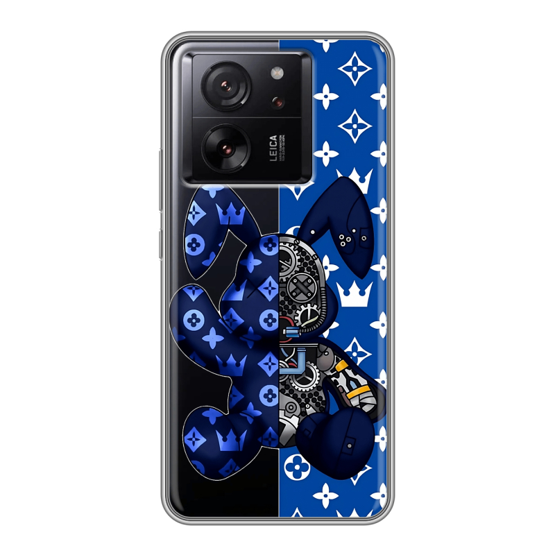 Силиконовый чехол на Xiaomi 13T с принтом Луи робот Силиконовый чехол на Xiaomi 13T с принтом Луи робот
