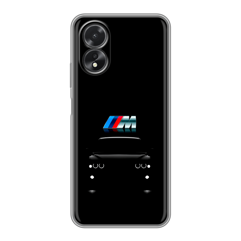 Силиконовый чехол на OPPO A38 4G с принтом БМВ BMW Силиконовый чехол на OPPO A38 4G с принтом БМВ BMW