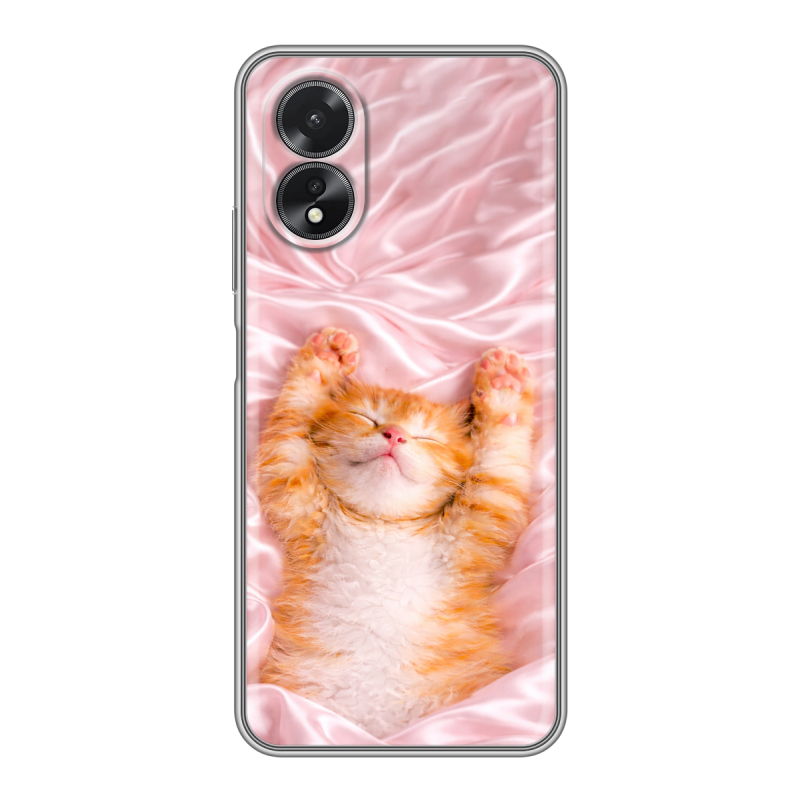 Силиконовый чехол на OPPO A38 4G с принтом женский Силиконовый чехол на OPPO A38 4G с принтом женский