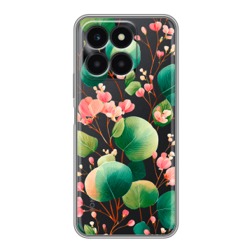 Силиконовый чехол на Huawei Honor X6a с принтом женский Силиконовый чехол на Huawei Honor X6a с принтом женский