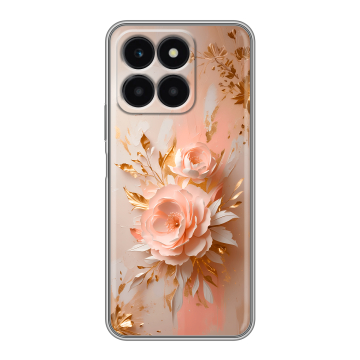 Силиконовый чехол на Huawei Honor X6a с принтом женский Силиконовый чехол на Huawei Honor X6a с принтом женский