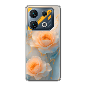 Силиконовый чехол на Infinix GT 10 Pro с принтом Женский