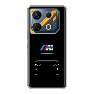 Силиконовый чехол на Infinix GT 10 Pro с принтом БМВ BMW Силиконовый чехол на Infinix GT 10 Pro с принтом БМВ BMW