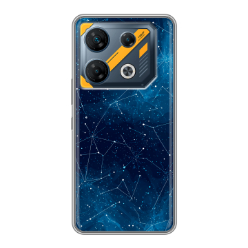 Силиконовый чехол на Infinix GT 10 Pro с принтом Космос звезды Силиконовый чехол на Infinix GT 10 Pro с принтом Космос звезды