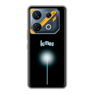 Силиконовый чехол на Infinix GT 10 Pro с принтом Harry Potter Гарри Поттер