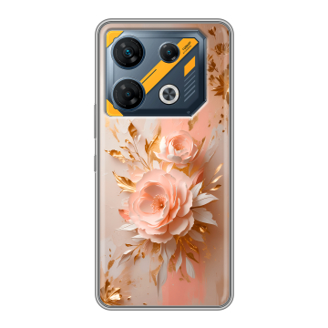 Силиконовый чехол на Infinix GT 10 Pro с принтом женский Силиконовый чехол на Infinix GT 10 Pro с принтом женский