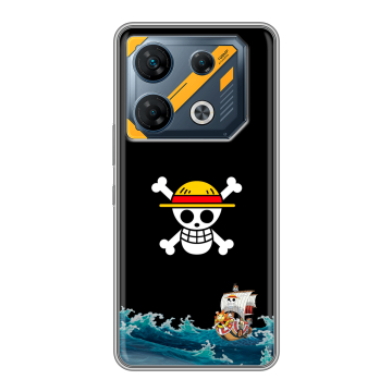 Силиконовый чехол на Infinix GT 10 Pro с принтом One Piece Ван Пис