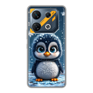Силиконовый чехол на Infinix GT 10 Pro с принтом Новый год Силиконовый чехол на Infinix GT 10 Pro с принтом Новый год