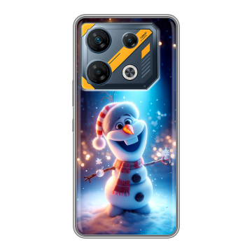 Силиконовый чехол на Infinix GT 10 Pro с принтом Новый год Силиконовый чехол на Infinix GT 10 Pro с принтом Новый год