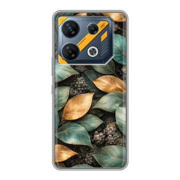 Силиконовый чехол на Infinix GT 10 Pro с принтом женский
