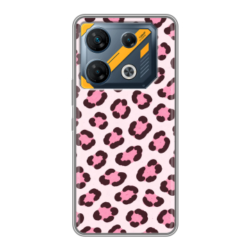 Силиконовый чехол на Infinix GT 10 Pro с принтом для девочек