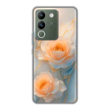 Силиконовый чехол на Vivo V29e с принтом Женский Силиконовый чехол на Vivo V29e с принтом Женский
