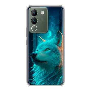 Силиконовый чехол на Vivo V29e с принтом бабочки саккура Силиконовый чехол на Vivo V29e с принтом бабочки саккура