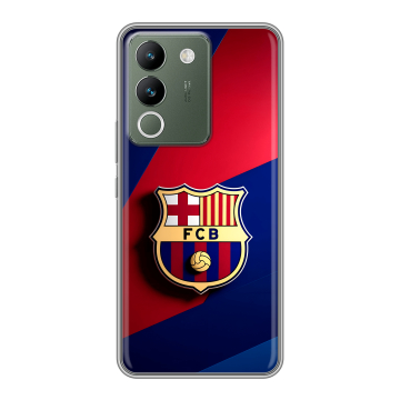 Силиконовый чехол на Vivo V29e с принтом Барселона Barcelona Силиконовый чехол на Vivo V29e с принтом Барселона Barcelona