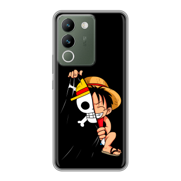 Силиконовый чехол на Vivo V29e с принтом One Piece Ван Пис