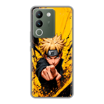 Силиконовый чехол на Vivo V29e с принтом Naruto Наруто Силиконовый чехол на Vivo V29e с принтом Naruto Наруто
