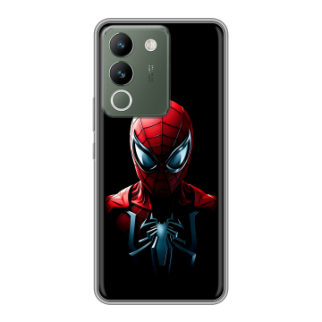 Силиконовый чехол на Vivo V29e с принтом Spiderman Человек паук Силиконовый чехол на Vivo V29e с принтом Spiderman Человек паук