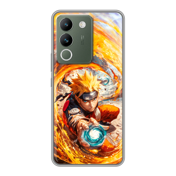 Силиконовый чехол на Vivo V29e с принтом Аниме Наруто Naruto Силиконовый чехол на Vivo V29e с принтом Аниме Наруто Naruto