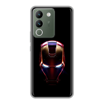 Силиконовый чехол на Vivo V29e с принтом IronMan Железный человек Силиконовый чехол на Vivo V29e с принтом IronMan Железный человек