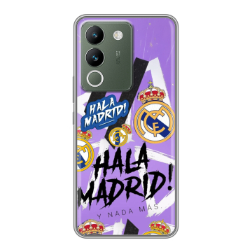 Силиконовый чехол на Vivo V29e с принтом Real Madrid Реал Мадрид Силиконовый чехол на Vivo V29e с принтом Real Madrid Реал Мадрид