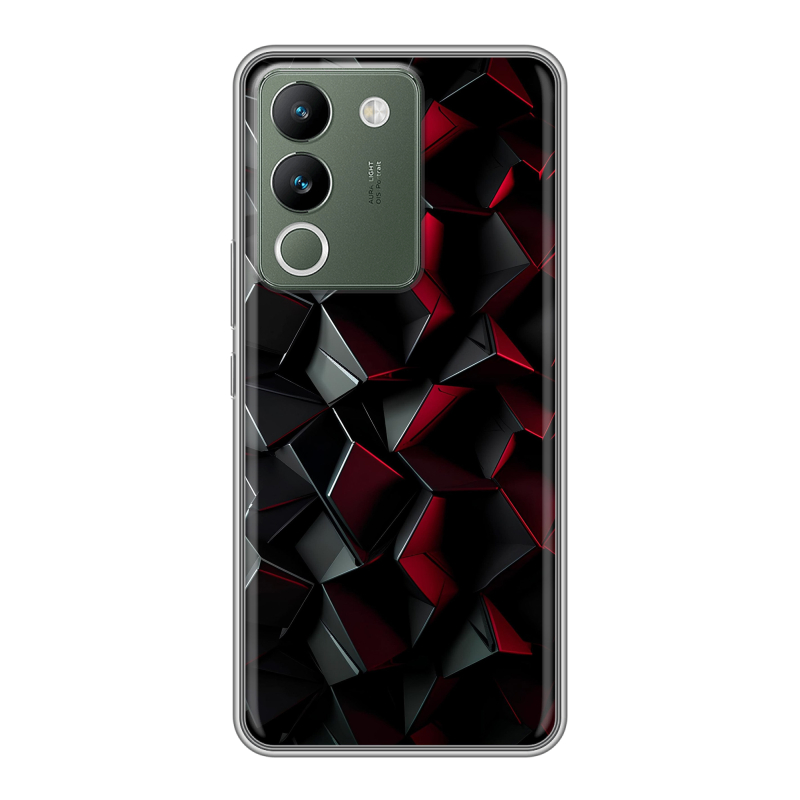 Силиконовый чехол на Vivo V29e с принтом Абстракция Силиконовый чехол на Vivo V29e с принтом Абстракция