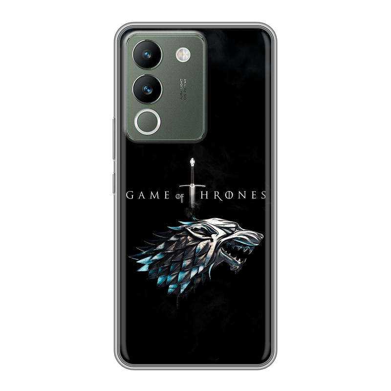Силиконовый чехол на Vivo V29e с принтом Игра Престолов Game Thrones Силиконовый чехол на Vivo V29e с принтом Игра Престолов Game Thrones