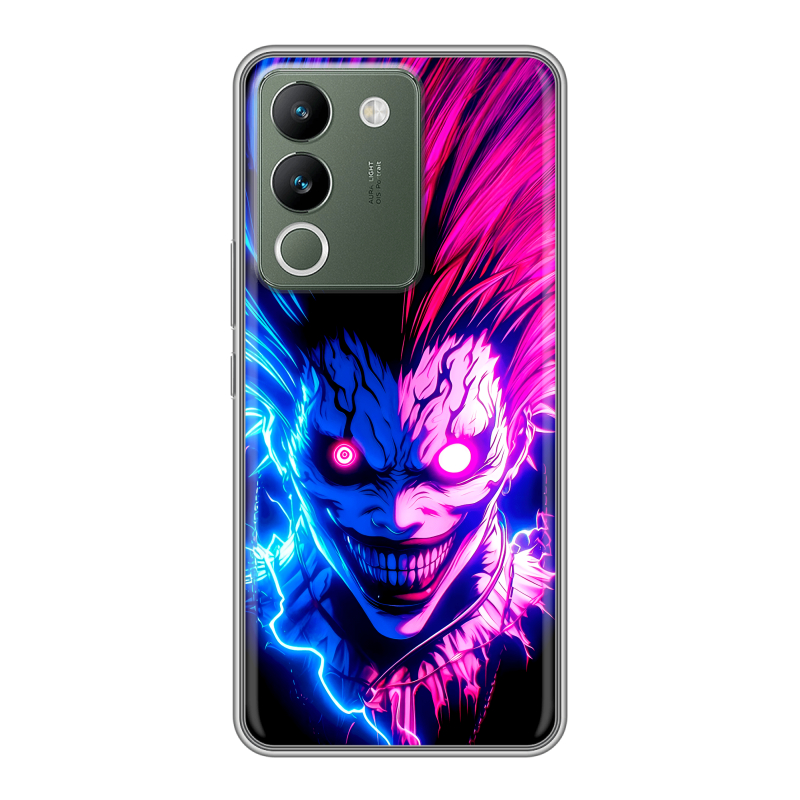 Силиконовый чехол на Vivo V29e с принтом Death note Тетрадь смерти Силиконовый чехол на Vivo V29e с принтом Death note Тетрадь смерти