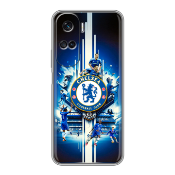 Силиконовый чехол на Huawei Honor 90 Lite с принтом Chelsea Челси