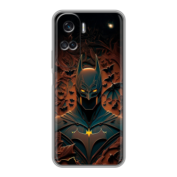 Силиконовый чехол на Huawei Honor 90 Lite с принтом Batman Бэтмен