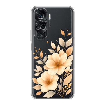 Силиконовый чехол на Huawei Honor 90 Lite с принтом для девушки