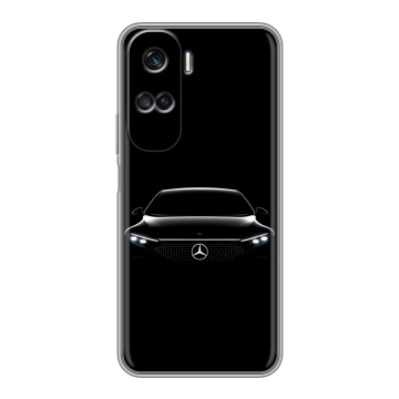 Силиконовый чехол на Huawei Honor 90 Lite с принтом Mercedes Мерседес Силиконовый чехол на Huawei Honor 90 Lite с принтом Mercedes Мерседес