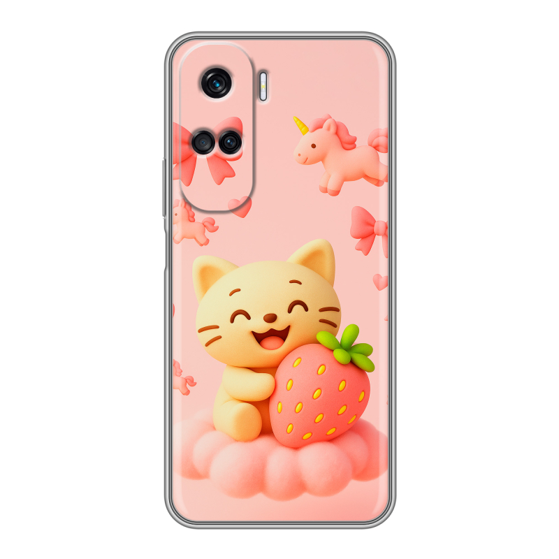 Силиконовый чехол на Huawei Honor 90 Lite с принтом для девочек Силиконовый чехол на Huawei Honor 90 Lite с принтом для девочек