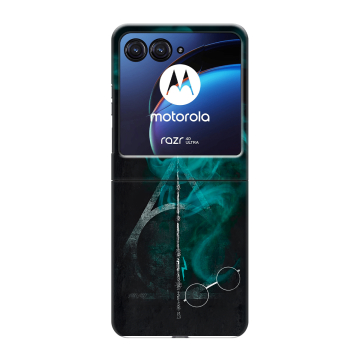 Пластиковый чехол на Motorola Razr 40 Ultra с принтом Гарри Поттер Harry Potter