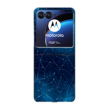 Пластиковый чехол на Motorola Razr 40 Ultra с принтом Космос звезды Пластиковый чехол на Motorola Razr 40 Ultra с принтом Космос звезды