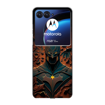 Пластиковый чехол на Motorola Razr 40 Ultra с принтом Batman Бэтмен Пластиковый чехол на Motorola Razr 40 Ultra с принтом Batman Бэтмен