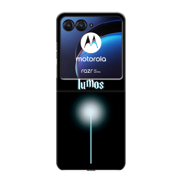Пластиковый чехол на Motorola Razr 40 Ultra с принтом Harry Potter Гарри Поттер