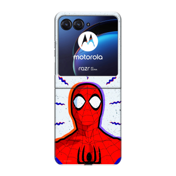 Пластиковый чехол на Motorola Razr 40 Ultra с принтом Spiderman Человек паук Пластиковый чехол на Motorola Razr 40 Ultra с принтом Spiderman Человек паук