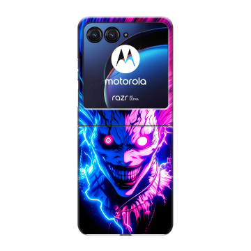 Пластиковый чехол на Motorola Razr 40 Ultra с принтом Death note Тетрадь смерти Пластиковый чехол на Motorola Razr 40 Ultra с принтом Death note Тетрадь смерти