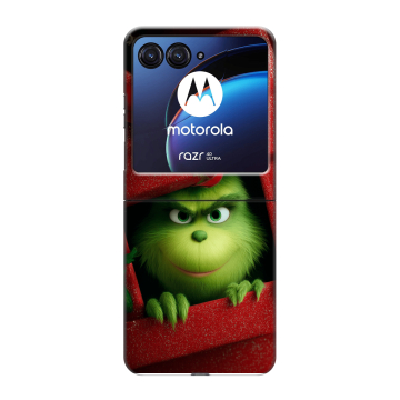 Пластиковый чехол на Motorola Razr 40 Ultra с принтом Новый год Пластиковый чехол на Motorola Razr 40 Ultra с принтом Новый год