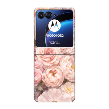 Пластиковый чехол на Motorola Razr 40 Ultra с принтом женский