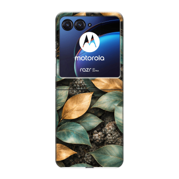 Пластиковый чехол на Motorola Razr 40 Ultra с принтом женский