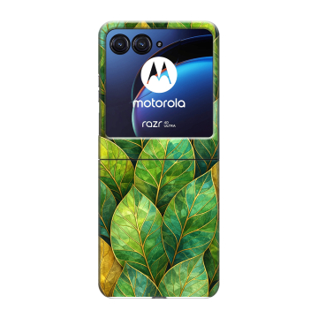 Пластиковый чехол на Motorola Razr 40 Ultra с принтом женский