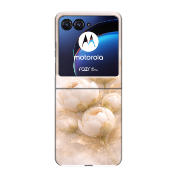 Пластиковый чехол на Motorola Razr 40 Ultra с принтом женский