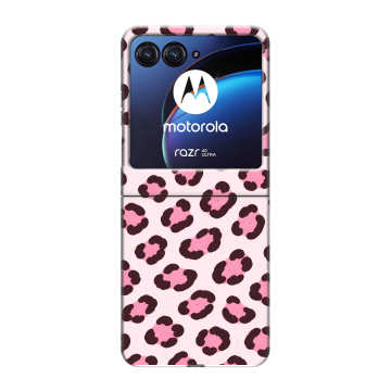 Пластиковый чехол на Motorola Razr 40 Ultra с принтом для девочек