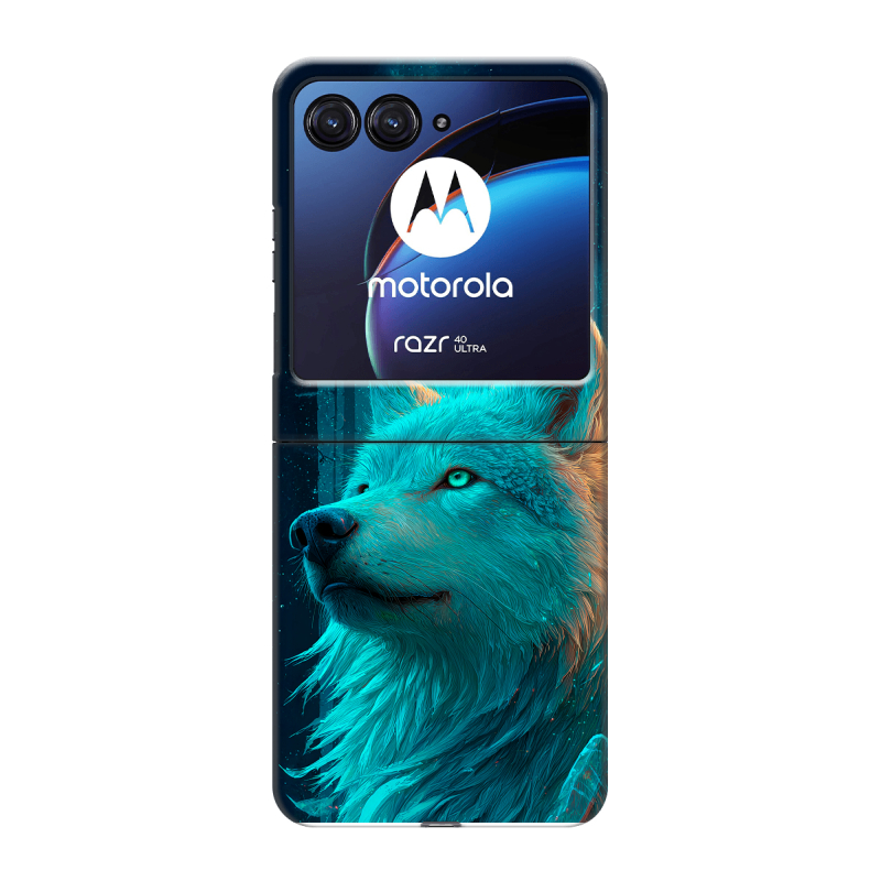 Пластиковый чехол на Motorola Razr 40 Ultra с принтом бабочки саккура Пластиковый чехол на Motorola Razr 40 Ultra с принтом бабочки саккура
